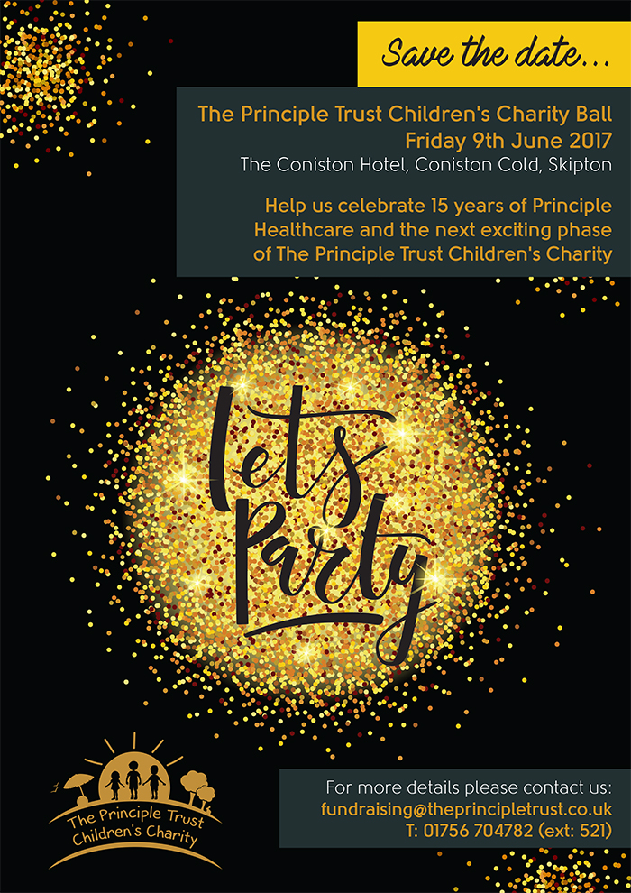The Principle Trust Children's Charity Annual Ball 2017 1 The Principle Trust Childrens Charity Ball Poster