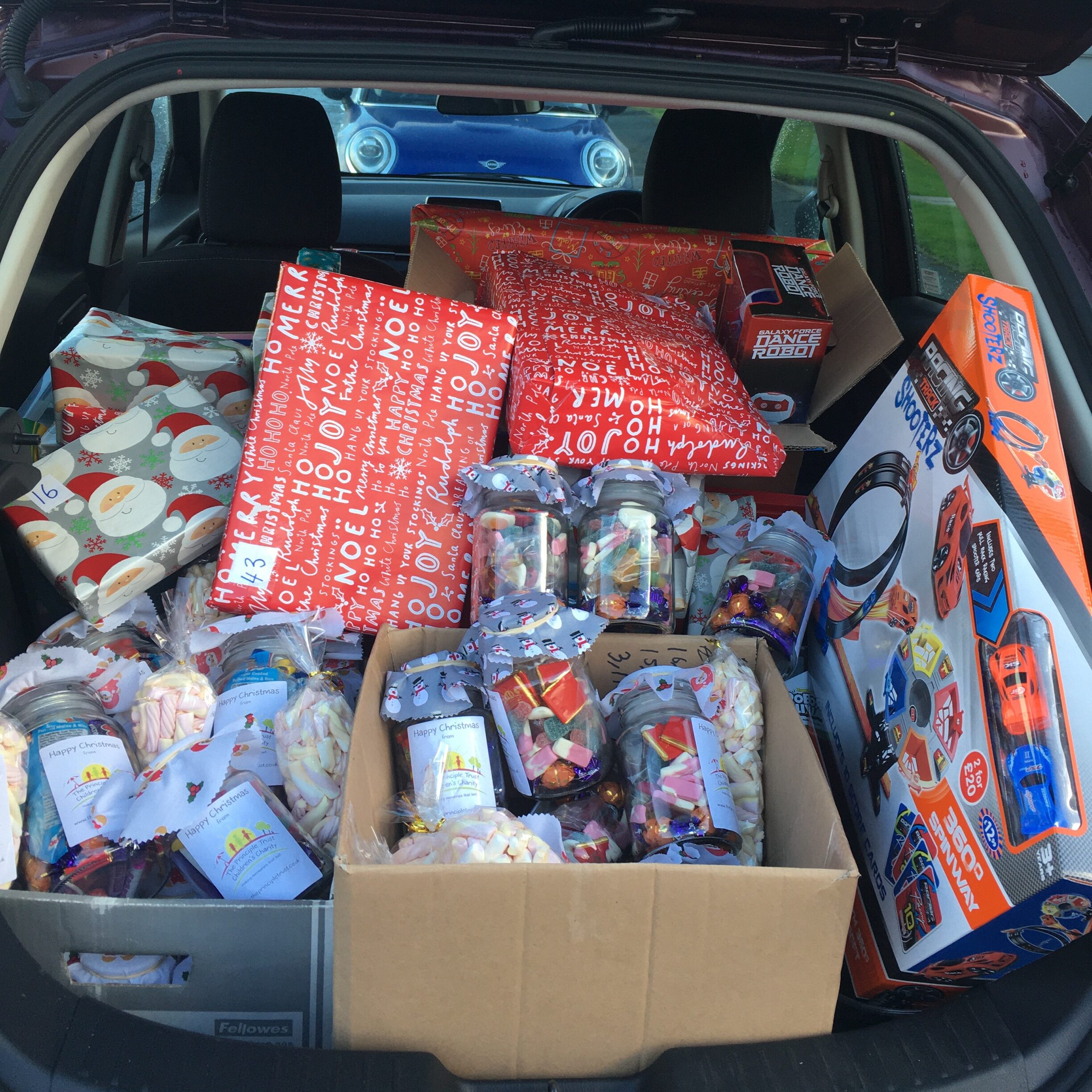 Christmas Gift Appeal 2020 10 the principle trust childrens charity toy delivery airedale hospital bradford car edited