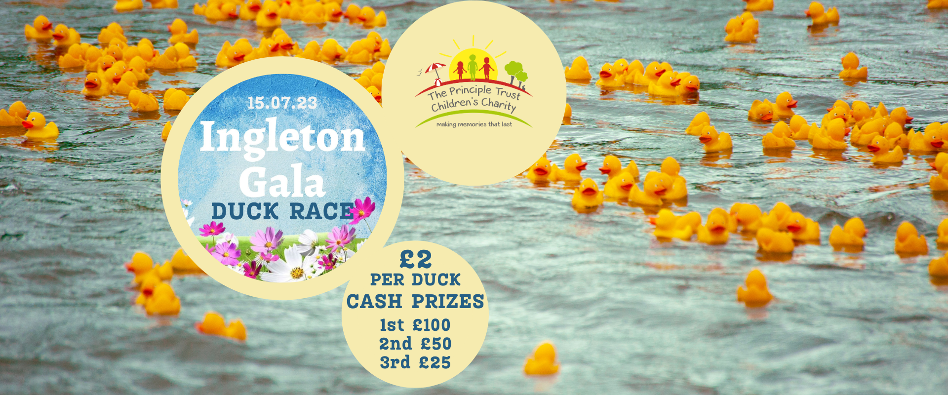 Ingleton Gala Duck Race Web Banner