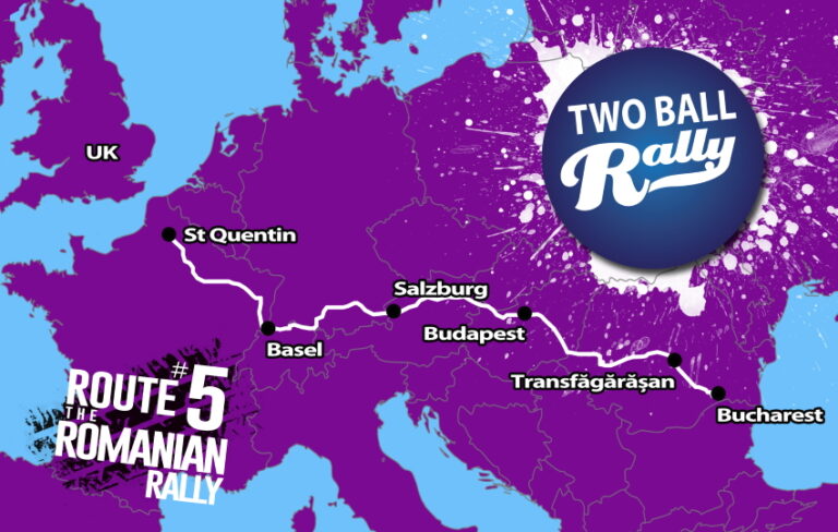 Two Ball Banger Romanian Rally Map