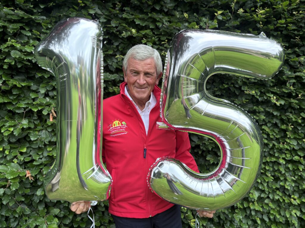 Mike Davies MBE 15 year anniversary landscape